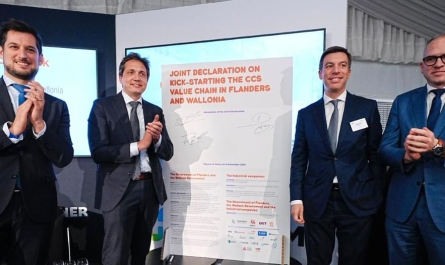 Le monde politique et celui des entreprises concluent pour la première fois un accord sur le captage du CO₂ 