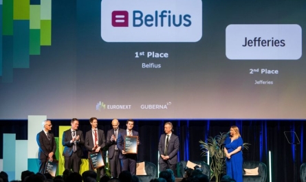 Belfius a reçu le titre de « DCM ESG Finance House of the Year »